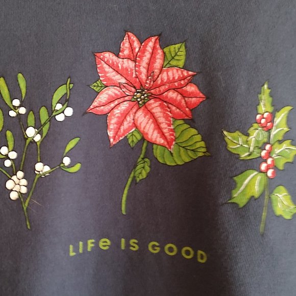 Life is Good - Holiday  Crusher Vee-neck Long Sleeve T - XXL - Never worn! - Picture 2 of 5